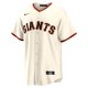 Men's San Francisco Giants Jorge Soler Nike Cream Home Replica Player Jersey