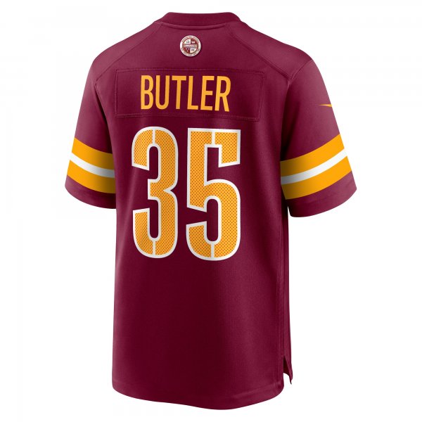 Men's Washington Commanders Percy Butler Nike Burgundy Player Game Jersey