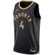 Unisex Toronto Raptors Scottie Barnes Nike Black 2022/23 Swingman Jersey - City Edition