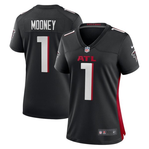 Women's #1 Nike Darnell Mooney Black Atlanta Falcons Game Jersey