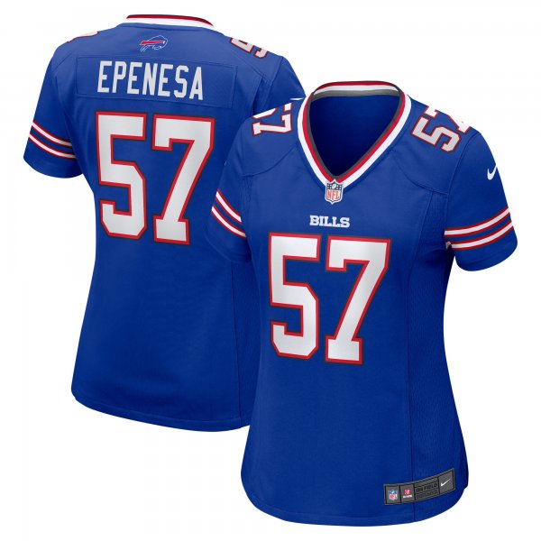 Women's Buffalo Bills A.J. Epenesa Nike Royal Game Jersey