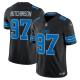 Men's Detroit Lions #97 Aidan Hutchinson Nike Black 2nd Alternate Vapor F.U.S.E. Limited Jersey