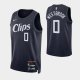 2023-24 City Edition Los Angeles Clippers #0 Russell Westbrook Navy Swingman Jersey