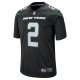 Men's New York Jets Zach Wilson Nike Black Alternate Game Jersey