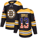 Boston Bruins #13 Charlie Coyle Black Home USA Flag Stitched NHL Jersey