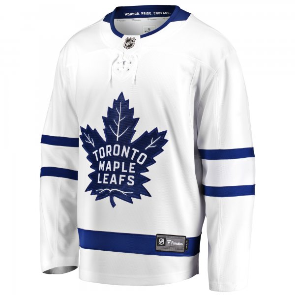 Men's Toronto Maple Leafs Fanatics White Breakaway Away Jersey