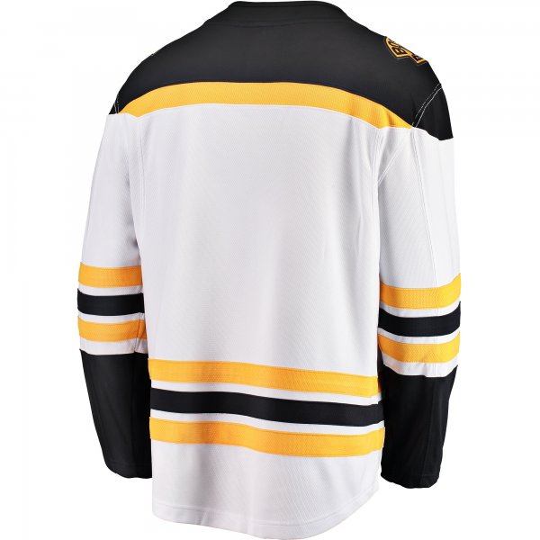 Youth Boston Bruins Fanatics White Away Breakaway Jersey