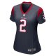 Women's Houston Texans Robert Woods Nike  Navy  Game Jersey