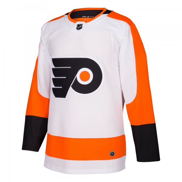 Men's Philadelphia Flyers adidas White Away Blank Jersey