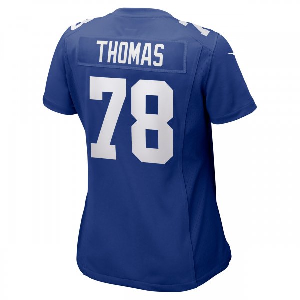 Women's New York Giants Andrew Thomas Nike Royal Game Jersey