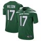 Men's New York Jets Garrett Wilson Nike Green Player Game Jersey