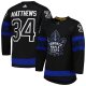 Men's Toronto Maple Leafs Auston Matthews adidas Black Alternate Primegreen Pro Player Jersey