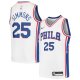 Youth Philadelphia 76ers Ben Simmons Nike White Swingman Jersey