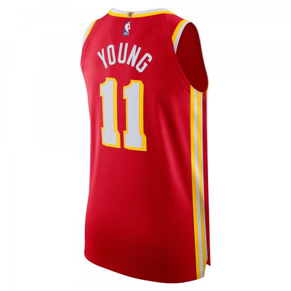 Men's Atlanta Hawks Trae Young Nike Red Jersey - Icon Edition