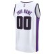 Youth Sacramento Kings  Fanatics White Custom Fast Break Jersey - Association Edition