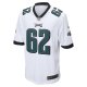 Men's Philadelphia Eagles Jason Kelce Nike White  Game Jersey