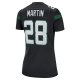 Women's New York Jets Curtis Martin Nike Black Retired Player Jersey