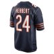 Men's Chicago Bears Khalil Herbert Nike Navy Game Jersey