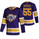 Men's Los Angeles Kings Quinton Byfield 2021 Reverse Retro Purple Jersey