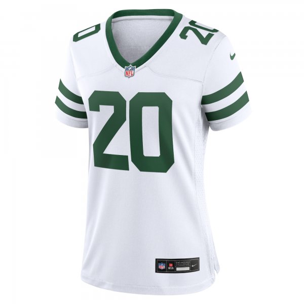 Women's New York Jets Breece Hall Nike Legacy White Game Jersey