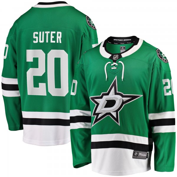 Men's Dallas Stars Ryan Suter Fanatics Kelly Green Breakaway Player Jersey