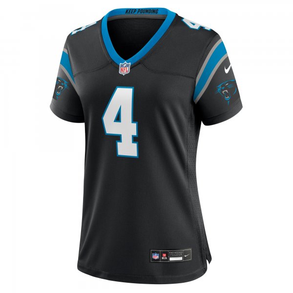 Women's Carolina Panthers Eddy Pineiro Nike Black Team Game Jersey