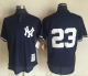 Mitchell And Ness 1995 New York Yankees #23 Don Mattingly Blue Throwback Stitched MLB Jersey