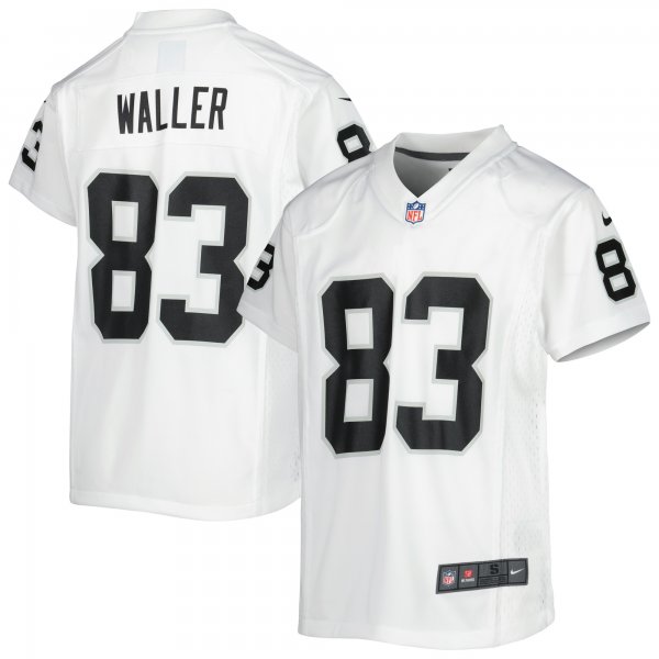 Youth Las Vegas Raiders Darren Waller Nike White Game Jersey