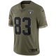 Men's Las Vegas Raiders Nike Olive 2022 Salute To Service Limited Jersey