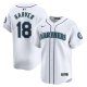 Men's Seattle Mariners Mitch Garver Nike White Home Limited Player Jersey