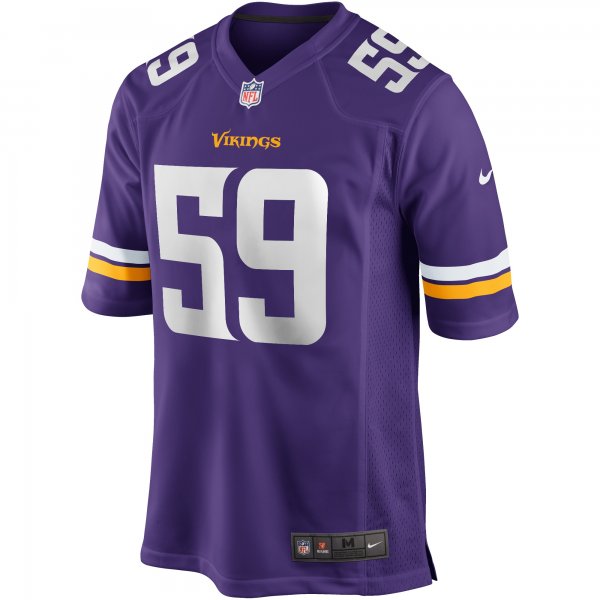 Men's Minnesota Vikings Matt Blair Nike Purple Game Retired Player Jersey