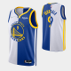 Men's Golden State Warriors Andre Iguodala #9 Red White Split Edition NBA Jersey