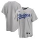 Men's Los Angeles Dodgers Nike Gray Alternate Replica Team Jersey