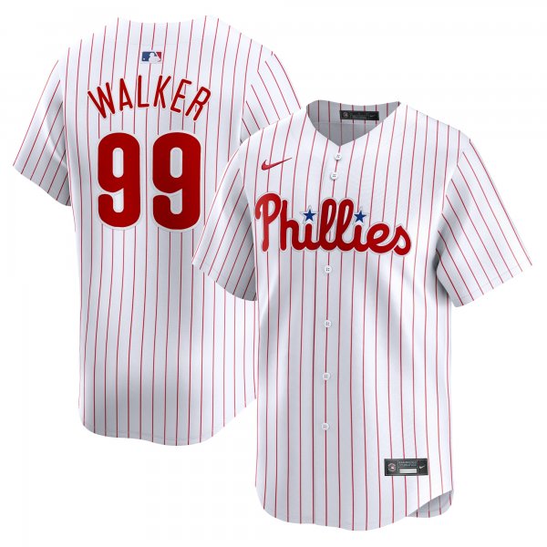 Men's Philadelphia Phillies Taijuan Walker Nike White Home Limited Player Jersey