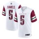 Men's Washington Commanders Jayden Daniels Nike White 2024 NFL Draft First Round Pick Player Game Jersey