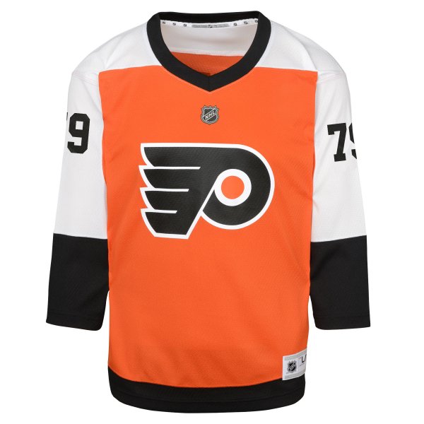 Youth Philadelphia Flyers Carter Hart Burnt Orange Home Replica Player Jersey