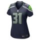 Women's Seattle Seahawks Kam Chancellor Nike College Navy Retired Player Game Jersey