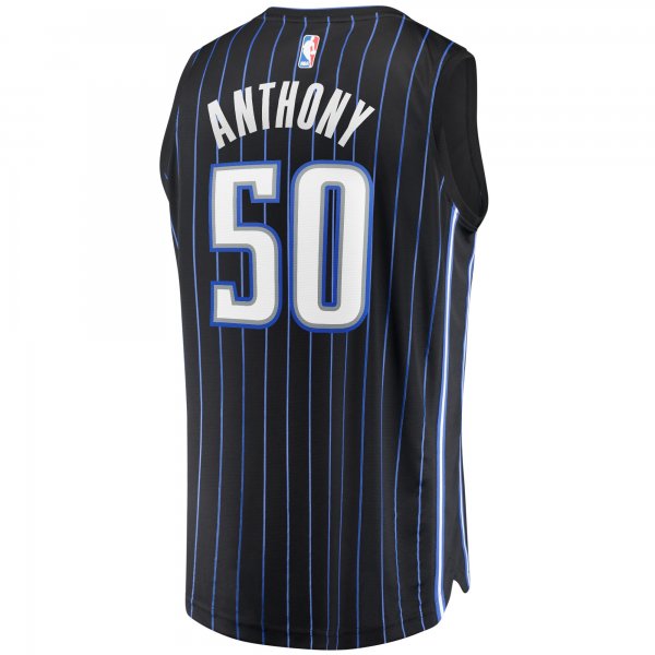 Men's Orlando Magic Cole Anthony Fanatics Black Fast Break Replica Jersey - Icon Edition