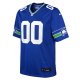 Youth Seattle Seahawks Nike Royal Throwback Custom Jersey