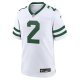 Men's New York Jets Zach Wilson Nike Legacy White Game Jersey