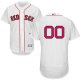 Boston Red Sox White Flex Base Men's Customized MLB Jersey