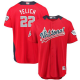 Milwaukee Brewers #22 Christian Yelich Red 2018 All-Star National League Stitched MLB Jersey