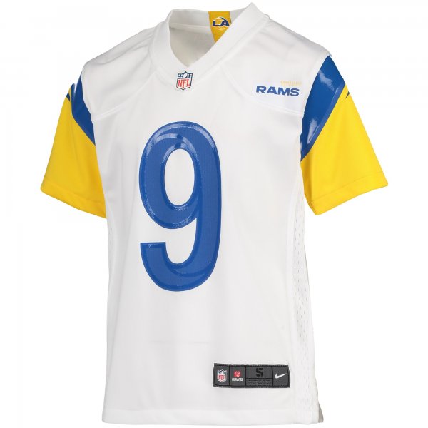 Youth Los Angeles Rams Matthew Stafford Nike White Game Jersey