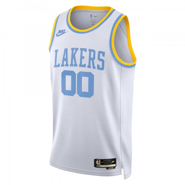 Unisex Los Angeles Lakers Nike White 2022/23 Custom Swingman Jersey - Classic Edition