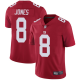 New York Giants #8 Daniel Jones Red Men's Stitched NFL Limited Inverted Legend Jersey