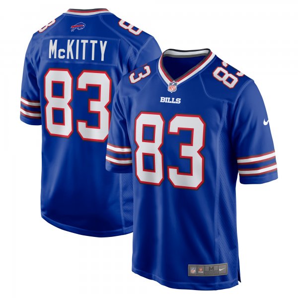 Men's Buffalo Bills Tre McKitty Nike  Royal Team Game Jersey