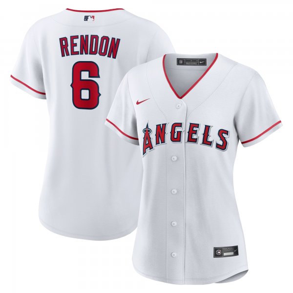 Women's Los Angeles Angels Anthony Rendon Nike White Home Replica Player Jersey