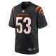 Men's Cincinnati Bengals TJ Pesefea Nike  Black Team Game Jersey