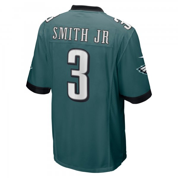 Men's Philadelphia Eagles Nolan Smith Nike Midnight Green 2023 NFL Draft First Round Pick Game Jersey