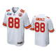 Men's Kansas City Chiefs #88 Tony Gonzalez White Super Bowl LVII Limited Jersey